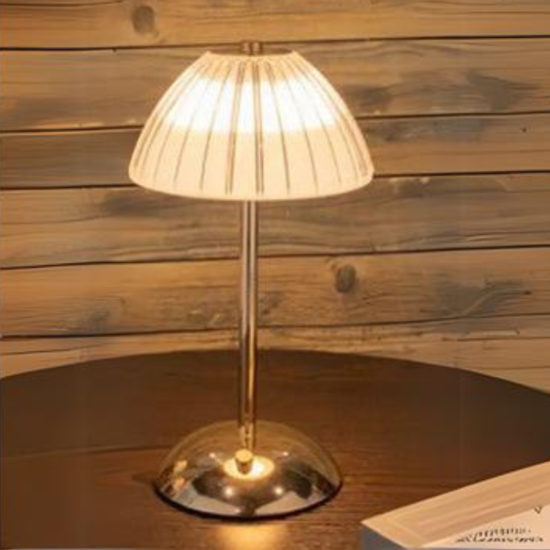 Lámpara Táctil Aurora Dorada